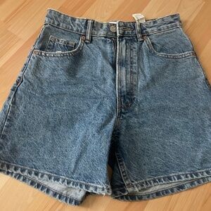 Zara mom fit shorts